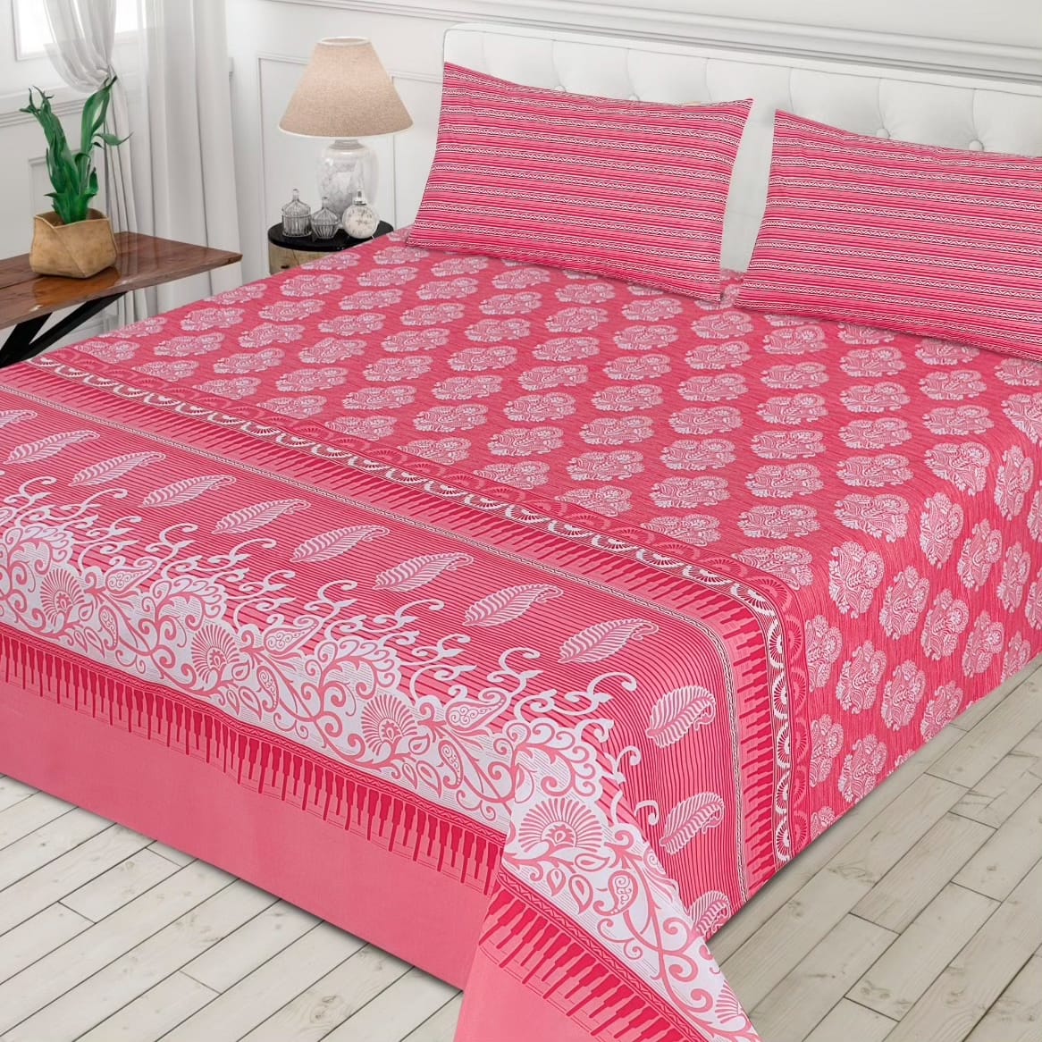 3 PCs Bedsheet D2224