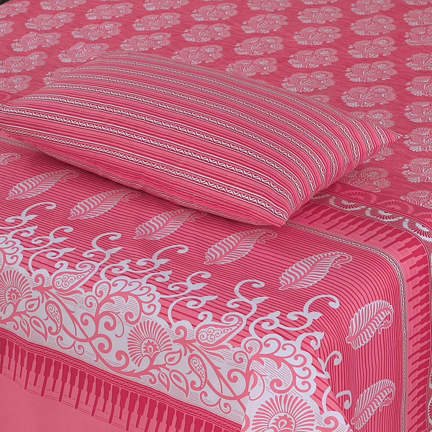 3 PCs Bedsheet D2224