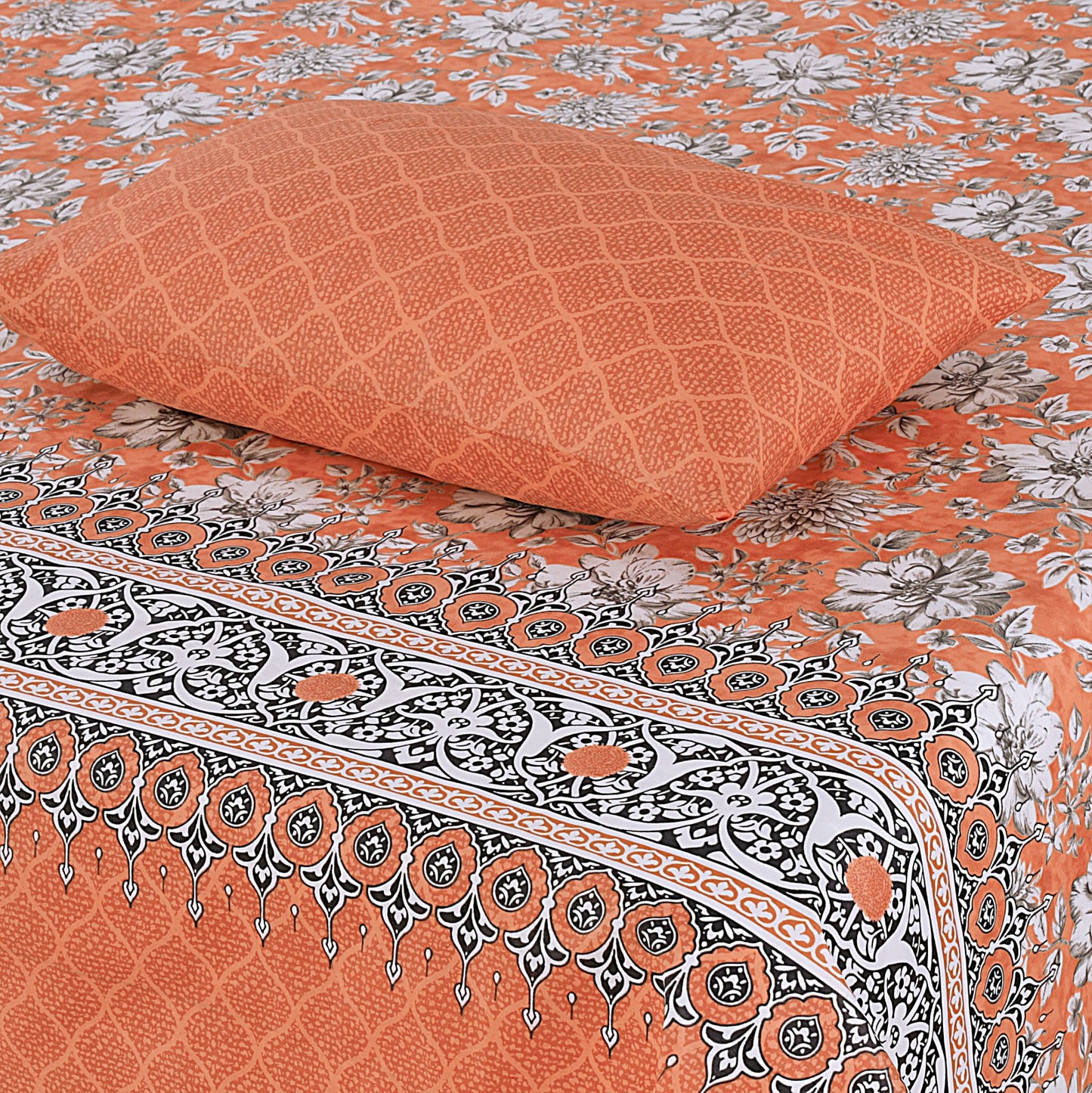 3 PCs Bedsheet D2233
