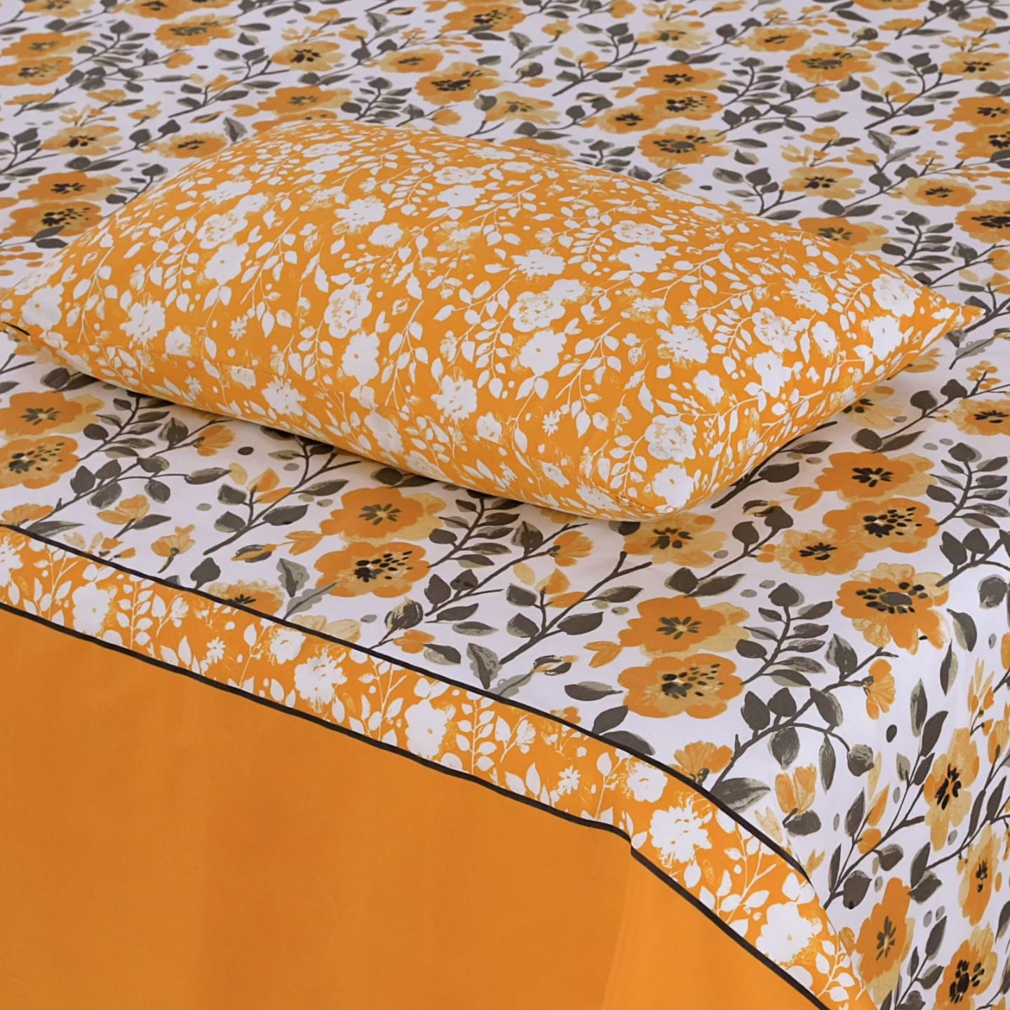 3 PCs Bedsheet D2227