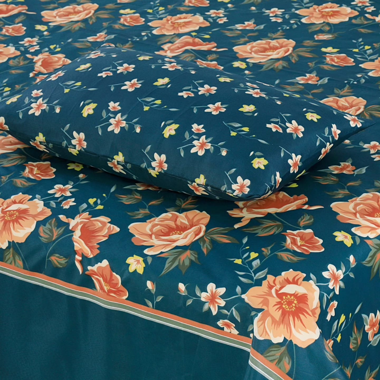 3 PCs Bedsheet D2226
