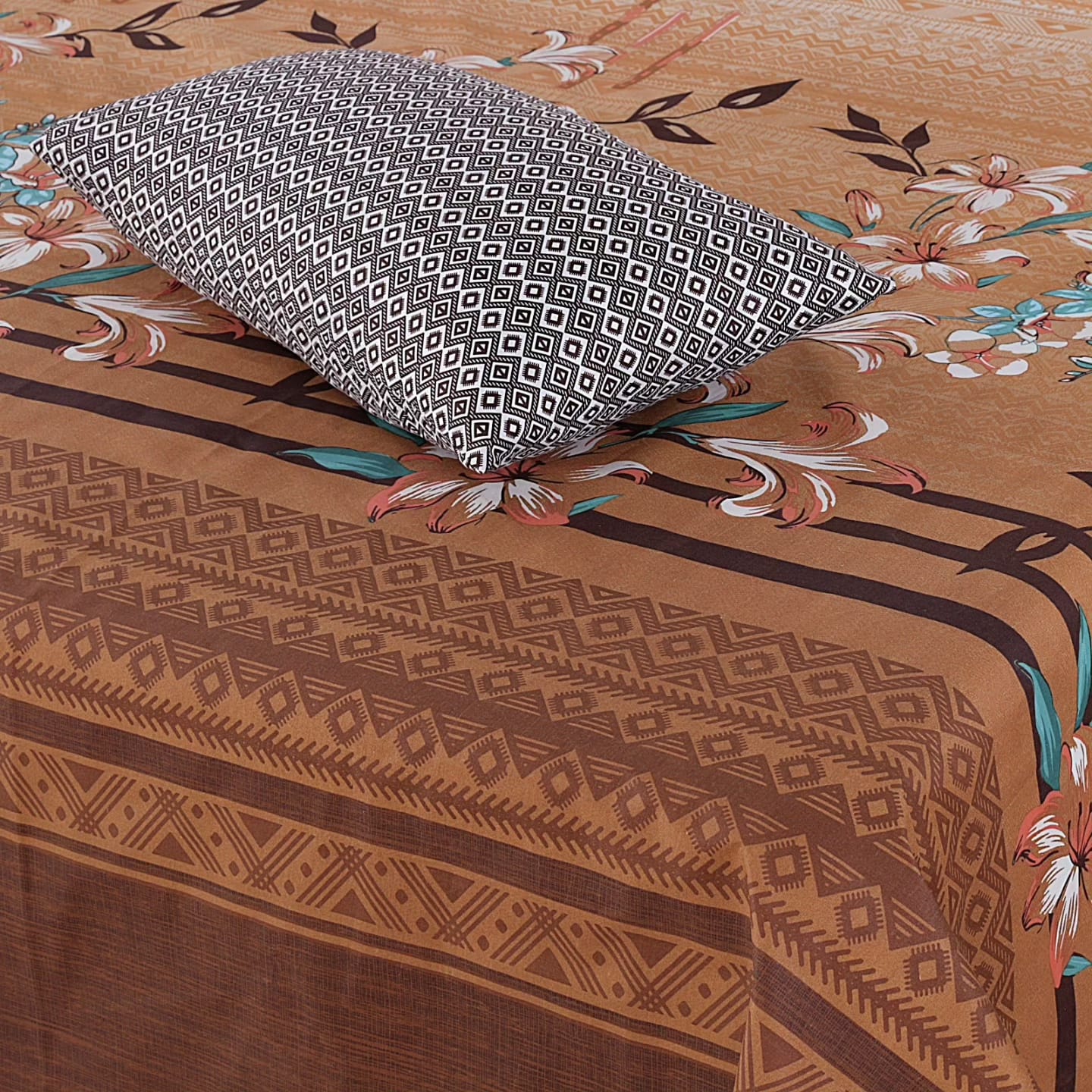 3 PCs Bedsheet D2225