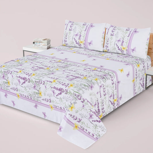 3 PCs Bedsheet Set D29