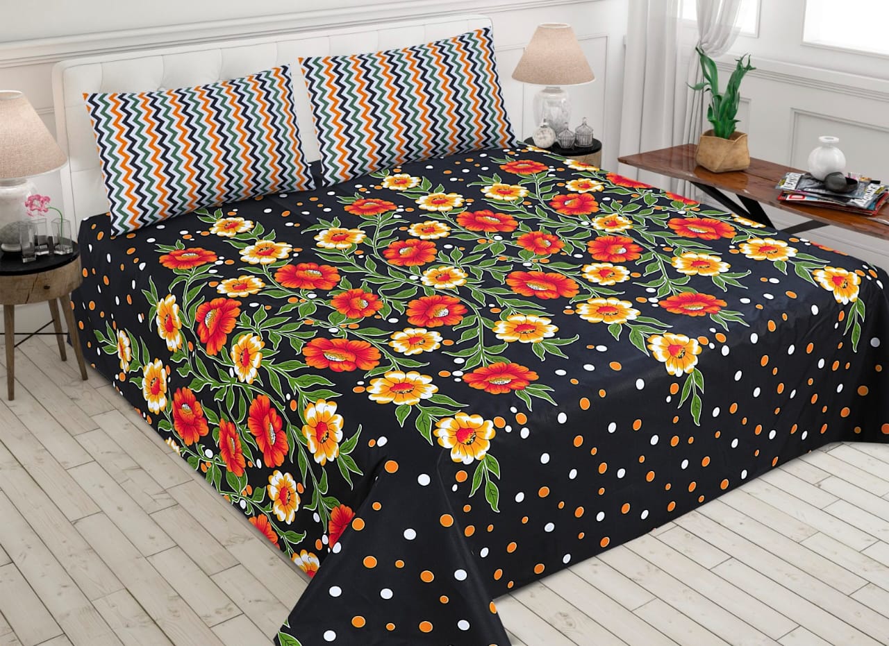 3 PCs Bedsheet 16