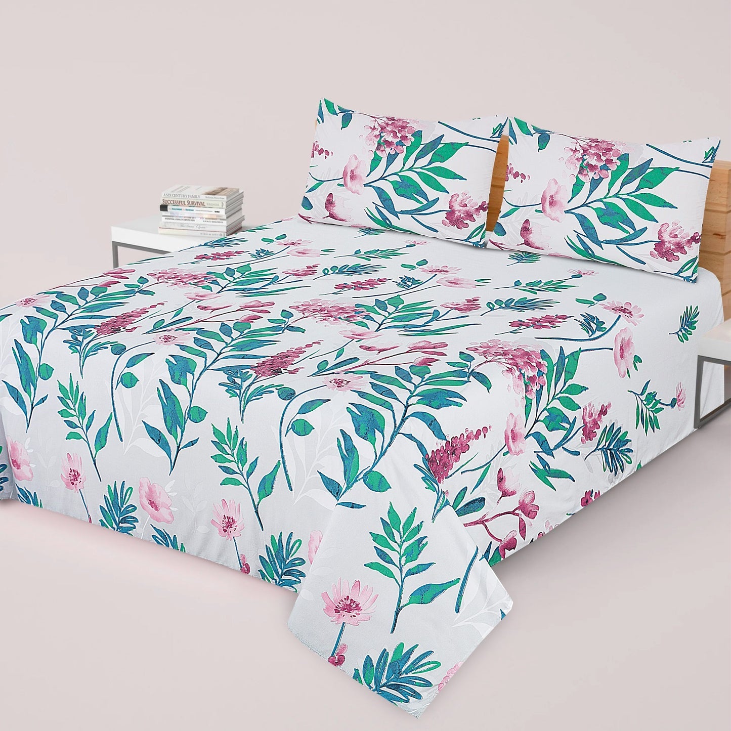 3 PCs Bedsheet D2211