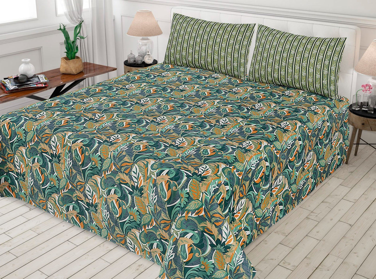 3 PCs Bedsheet D228