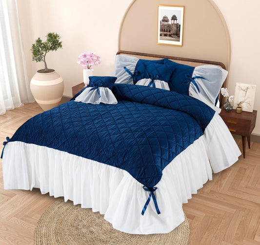 Fully Quilted 5pc Bedspread HB-18