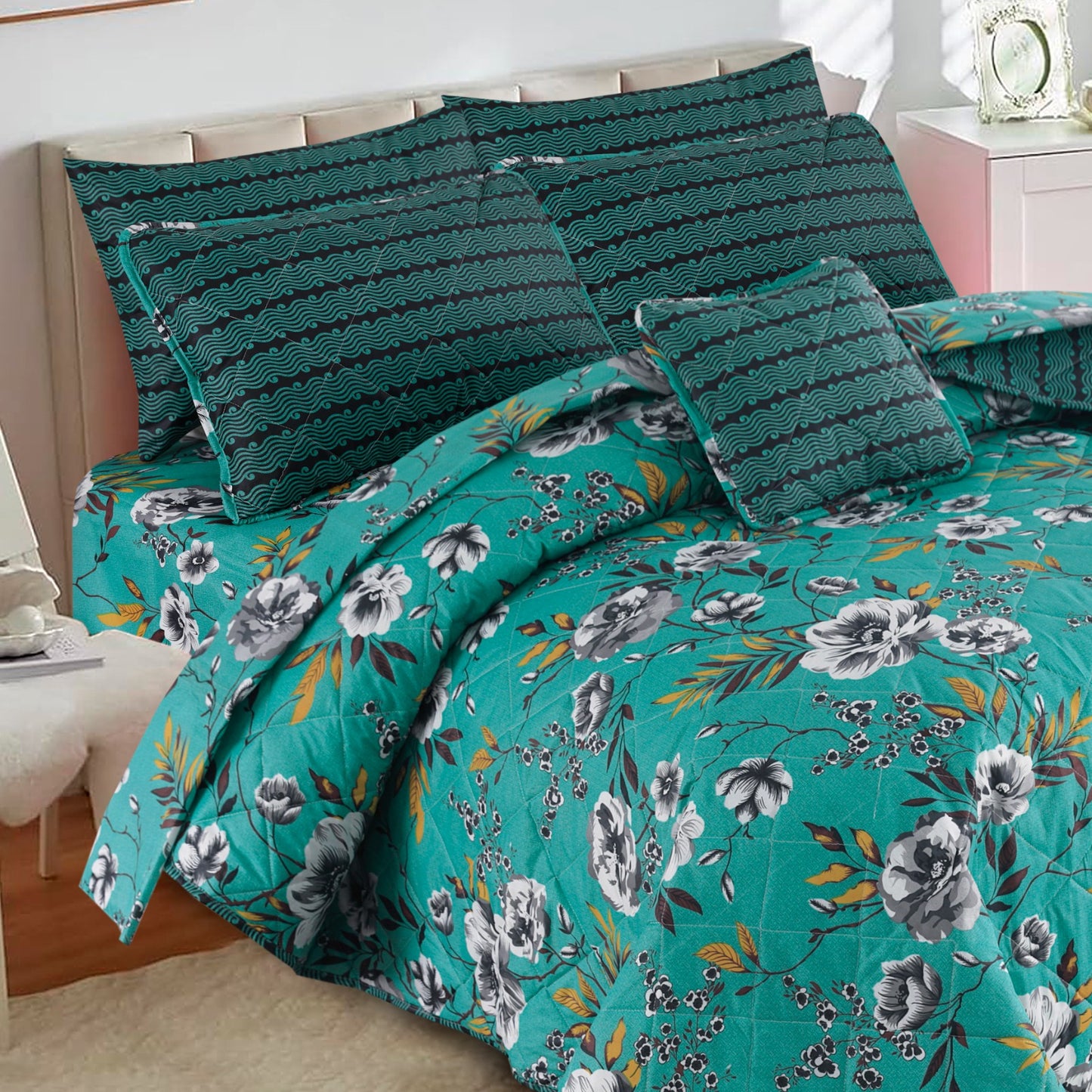 7pc comforter set hb-355