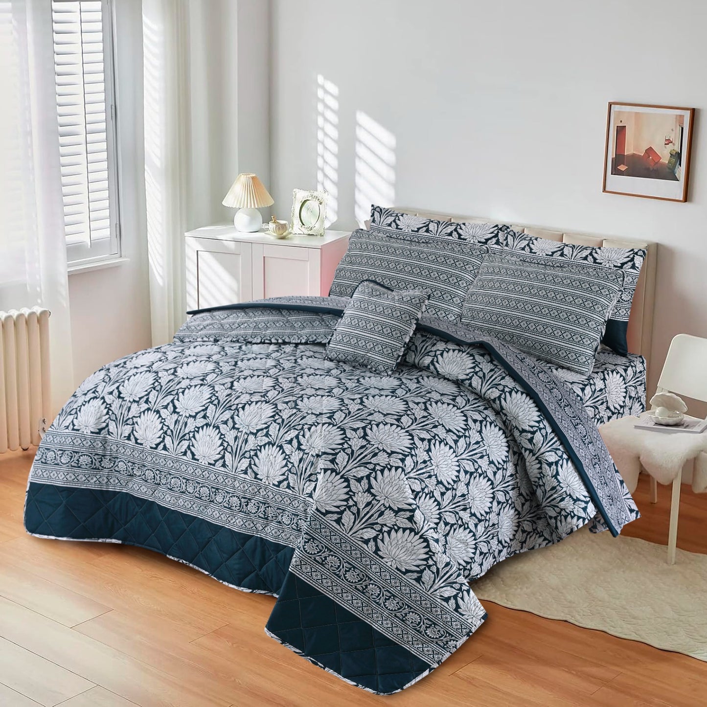 7pc comforter set hb-345