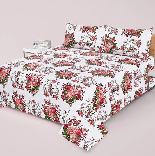 Printed Bedsheet Set  d-25