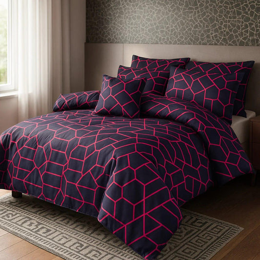 7pc comforter set hb-3107