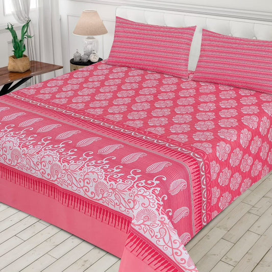 3 PCs Bedsheet  D2224