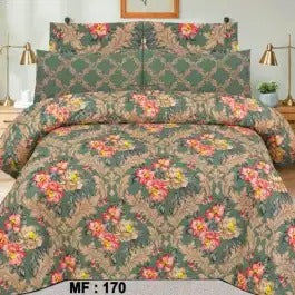 3 PCs Bedsheet  D2217