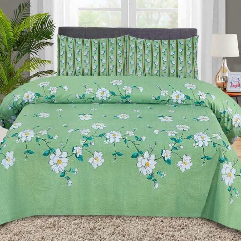 3 PCs Bedsheet  D2215