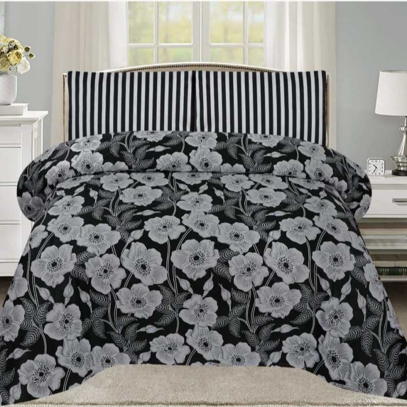 3 PCs Bedsheet  D2214