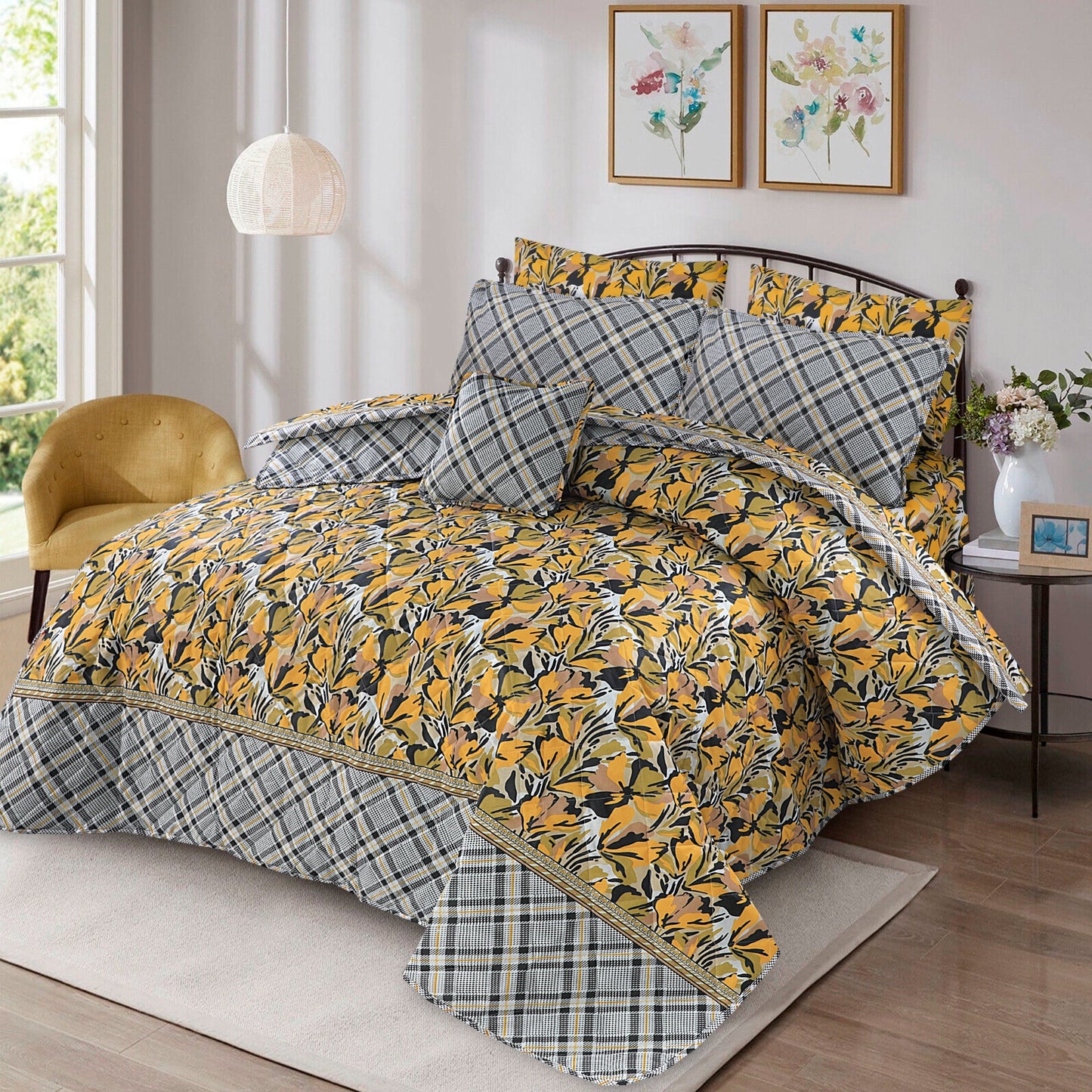 7PC COMFORTER SET D-18