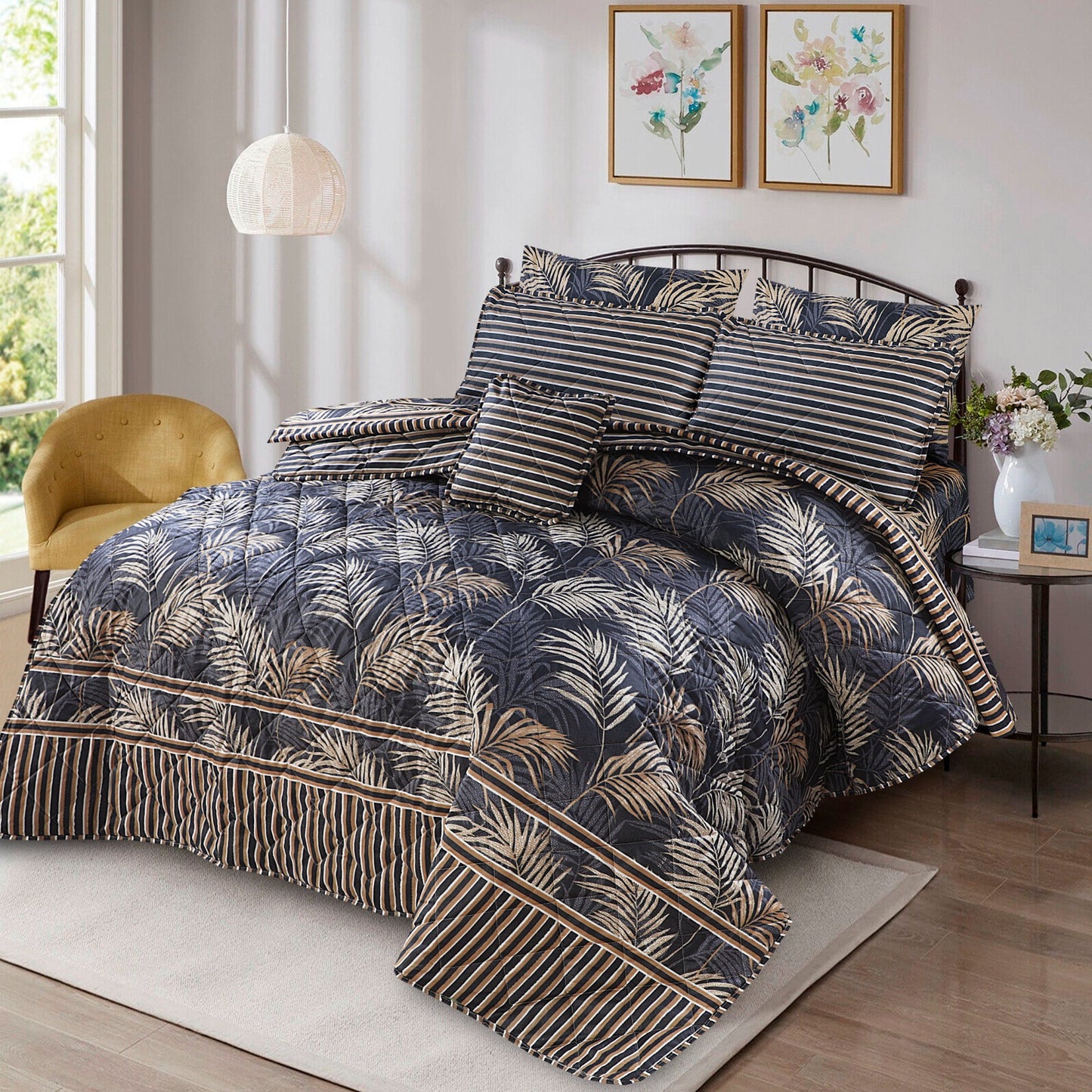 7PC COMFORTER SET D-11