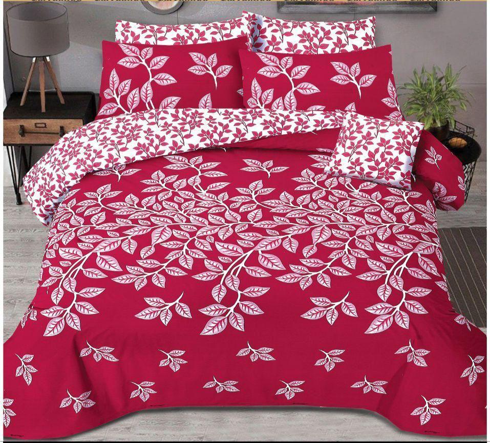 KING COTTON BED SHEET SET 3 PCS DESIGN