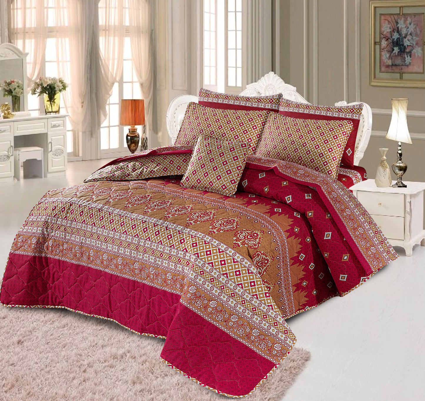 7pc comforter set hb-352