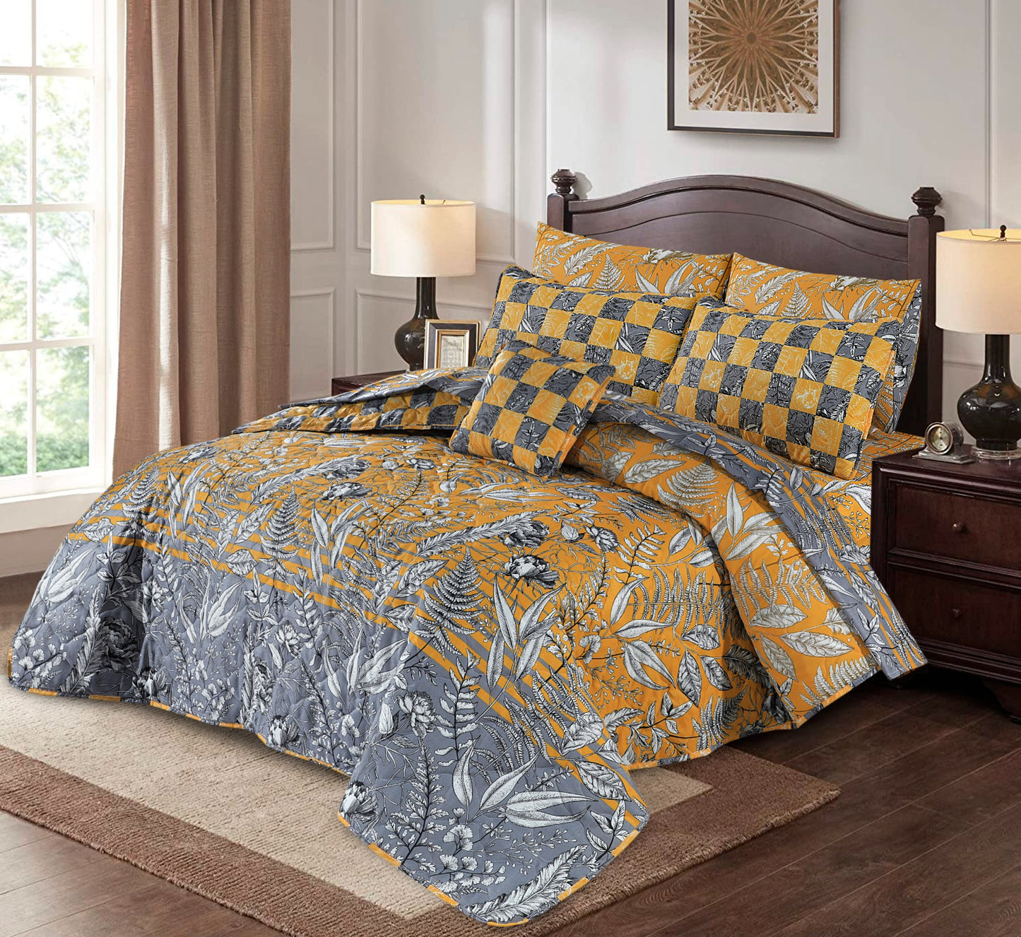 7pc comforter set hb-356