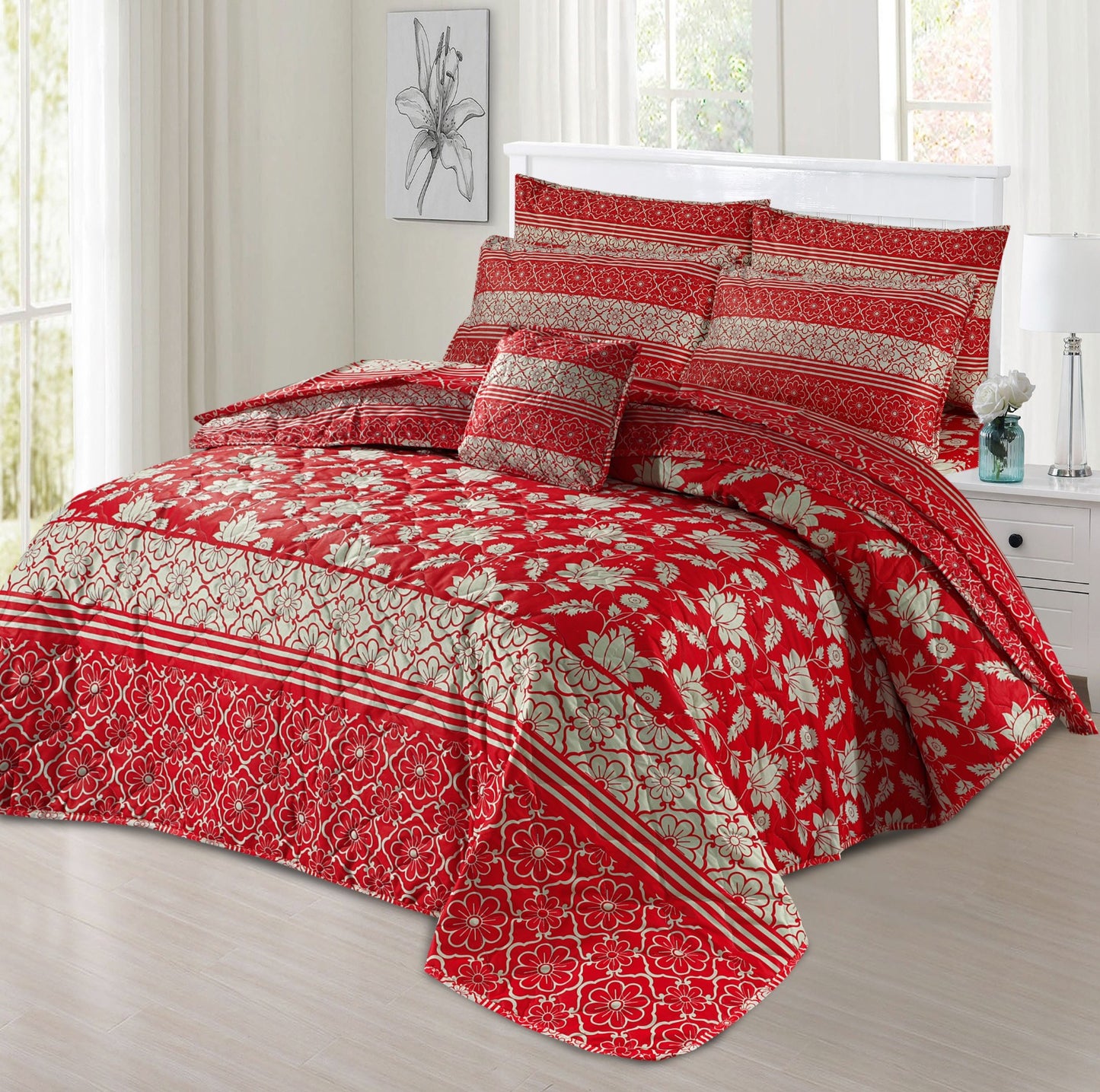 7pc comforter set hb-1570