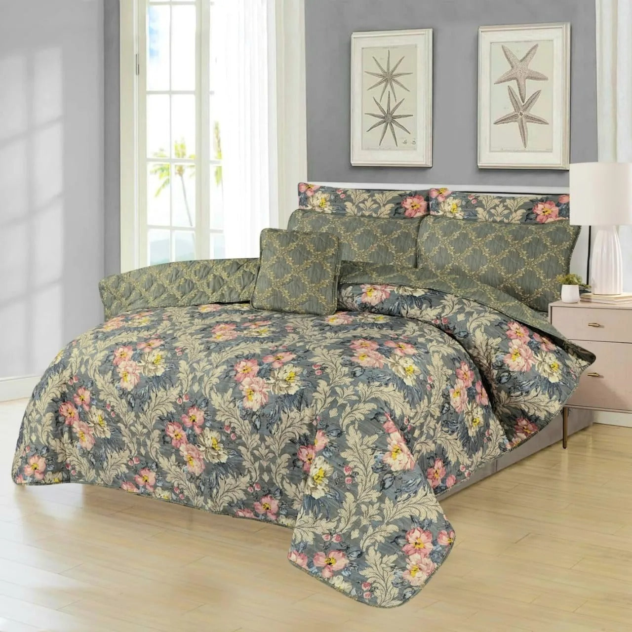 7pc comforter set hb-1577