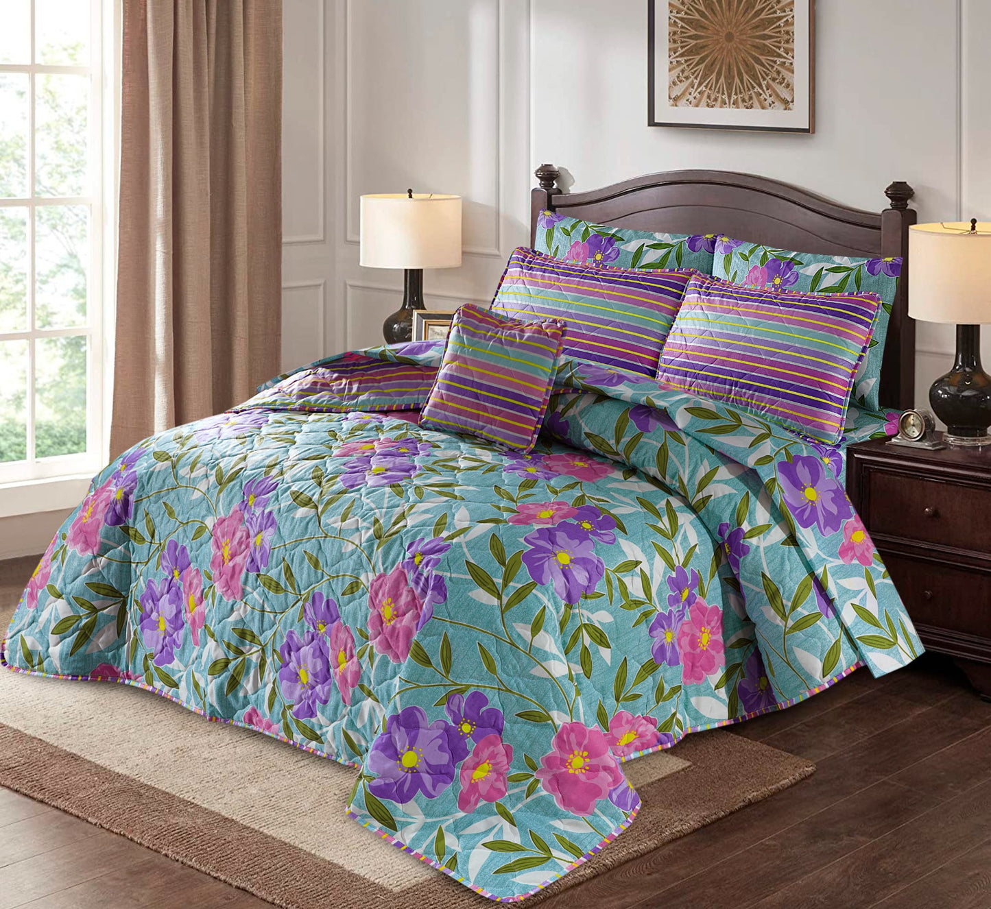 7pc comforter set hb-345