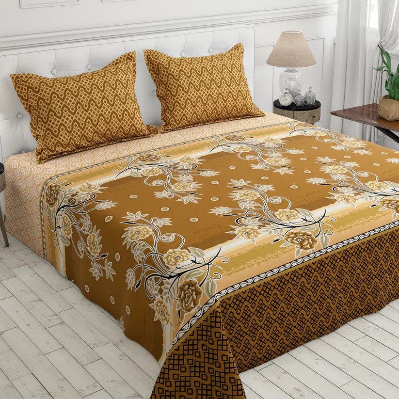 3 PCs Bedsheet  D80