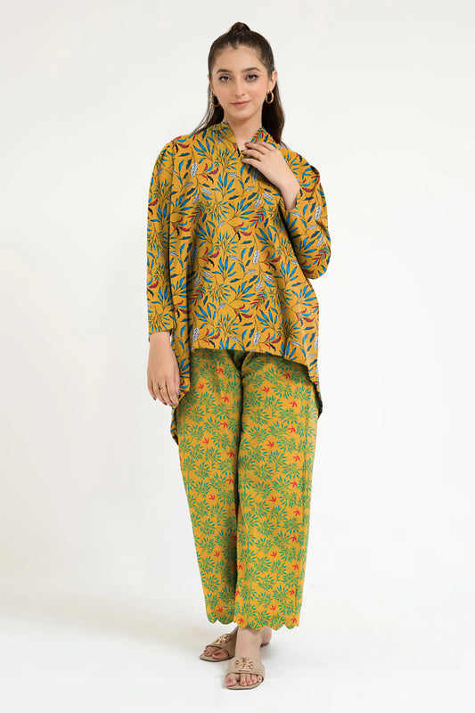 Loral Prints Ladies Suit 2 PCs Un-Stitched D-1