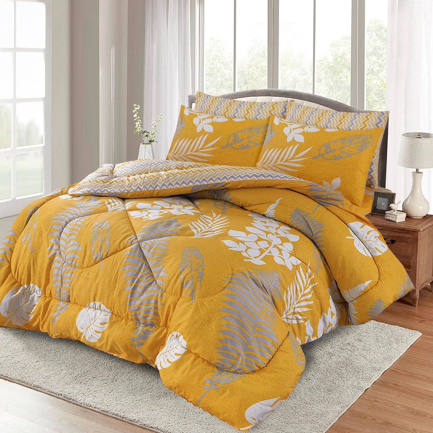 7pc comforter set hb-3107