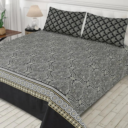 3 PCs Bedsheet  D82