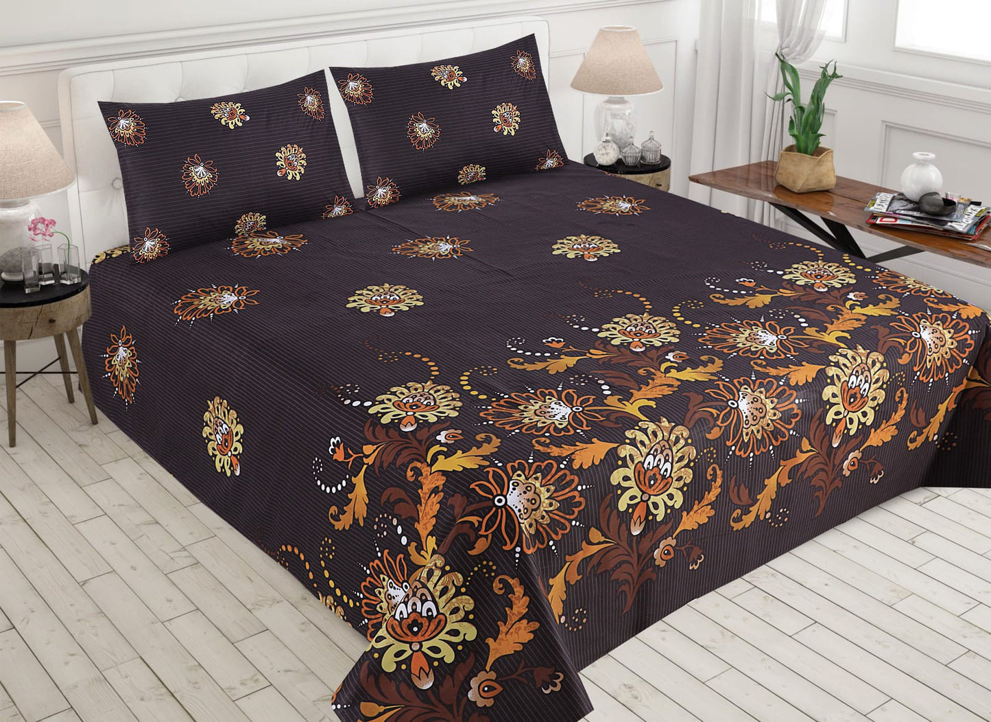 3 PCs Bedsheet  17