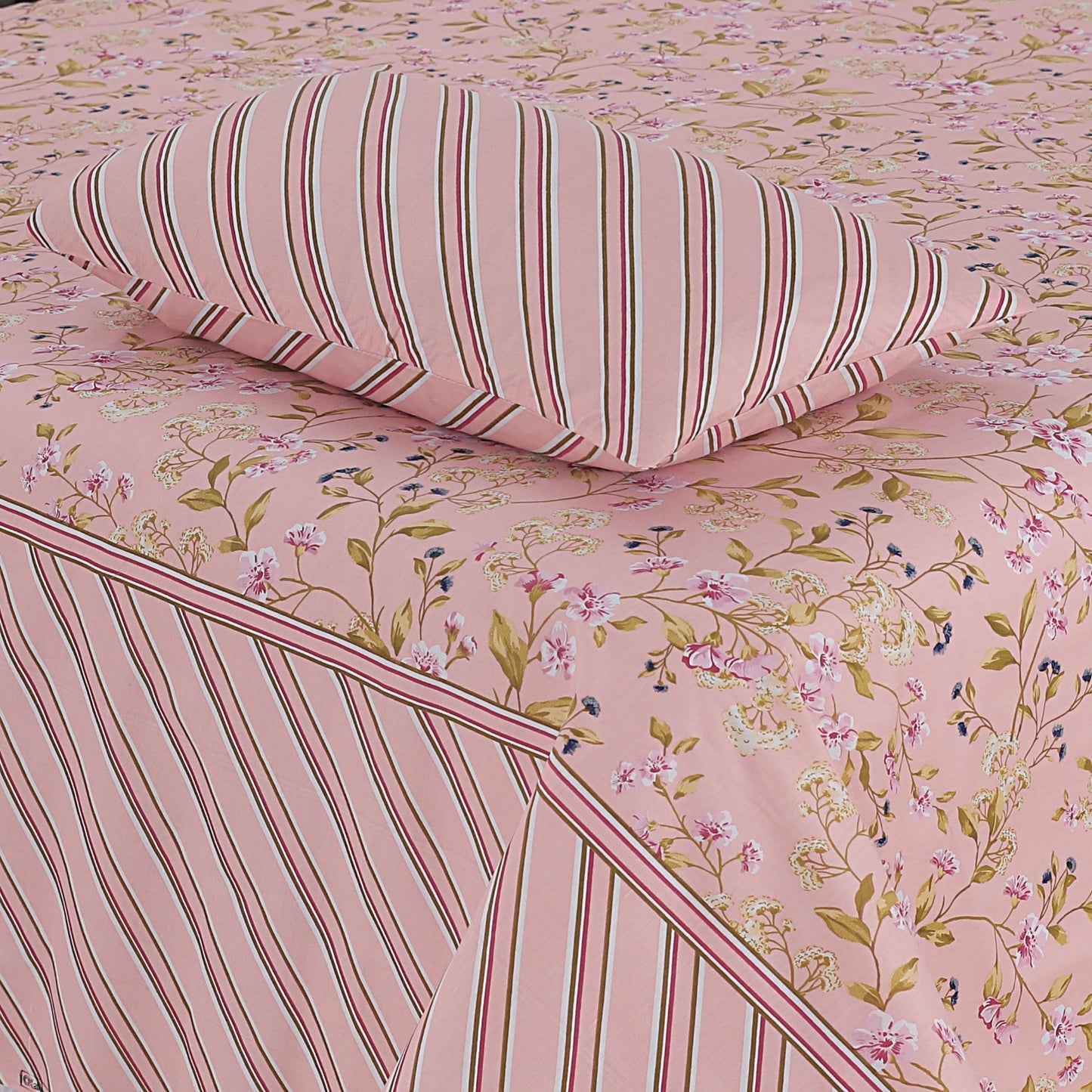 3 PCs Bedsheet  D82