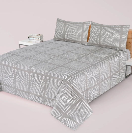 3 PCs Bedsheet  D2231