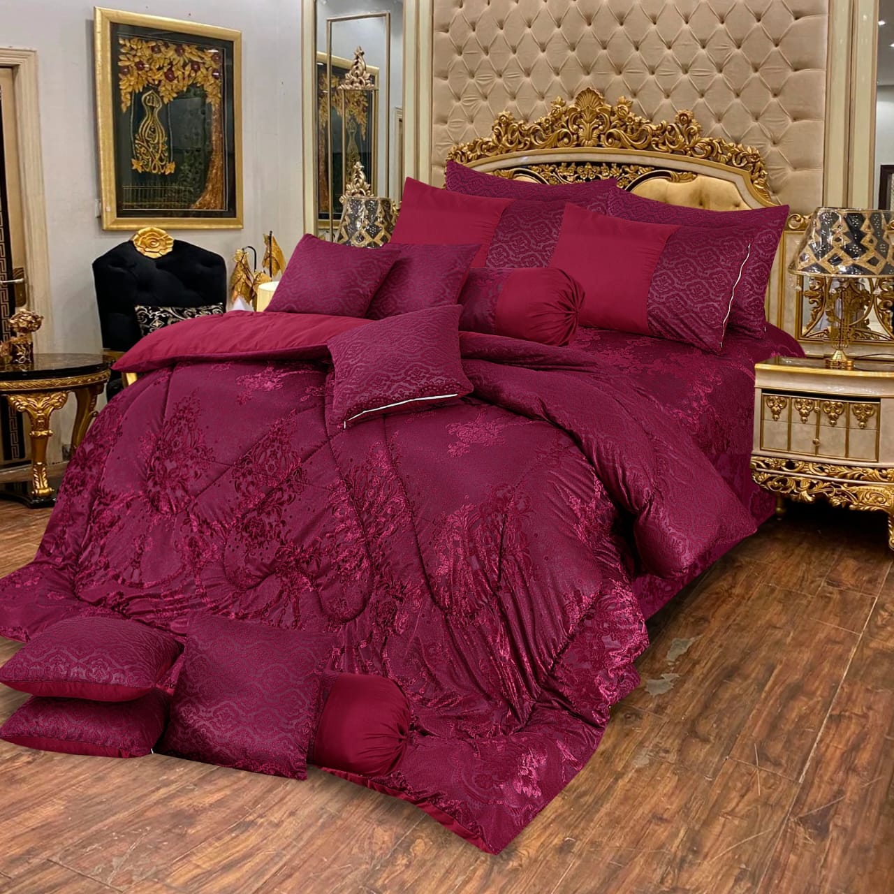 Bridal Bedsheet set 14pcs HB-017