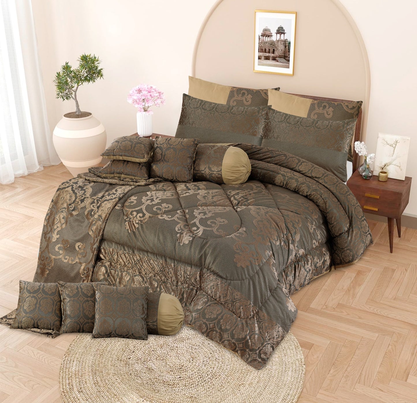 Bridal Bedsheet set 14pcs HB-020