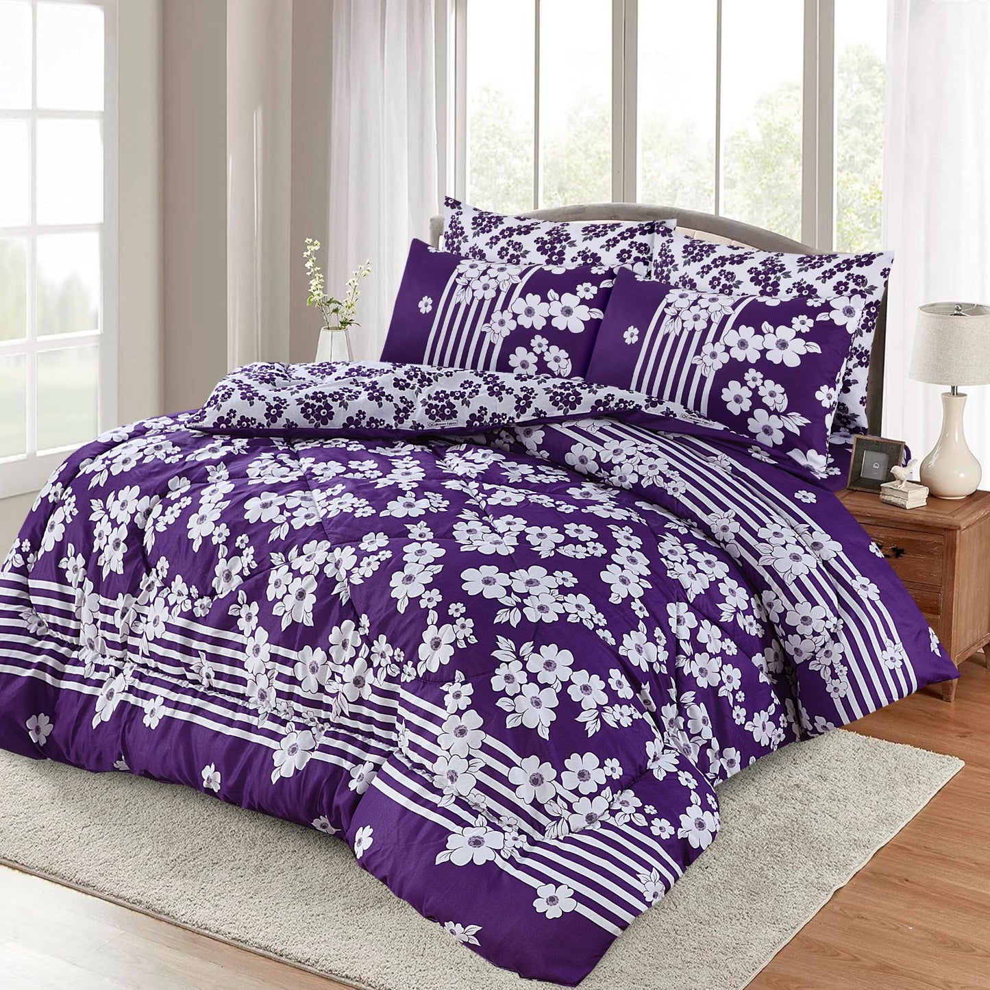 7PC COMFORTER SET