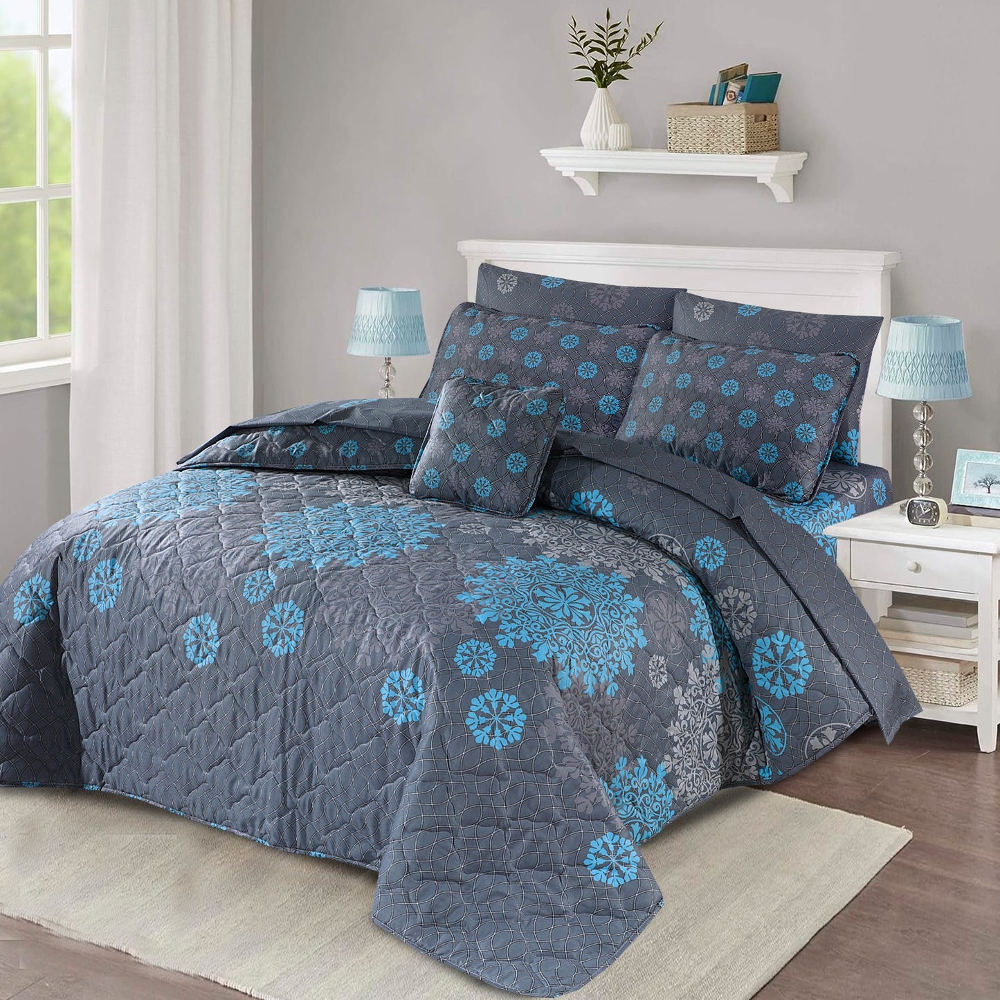 7pc comforter set hb-340