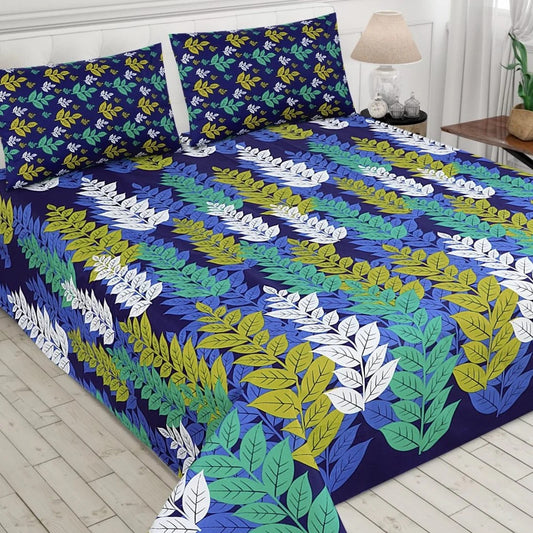 3 PCs Bedsheet  D89