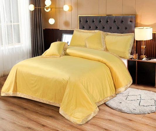 Velvet Bedsheet 5pc ds1