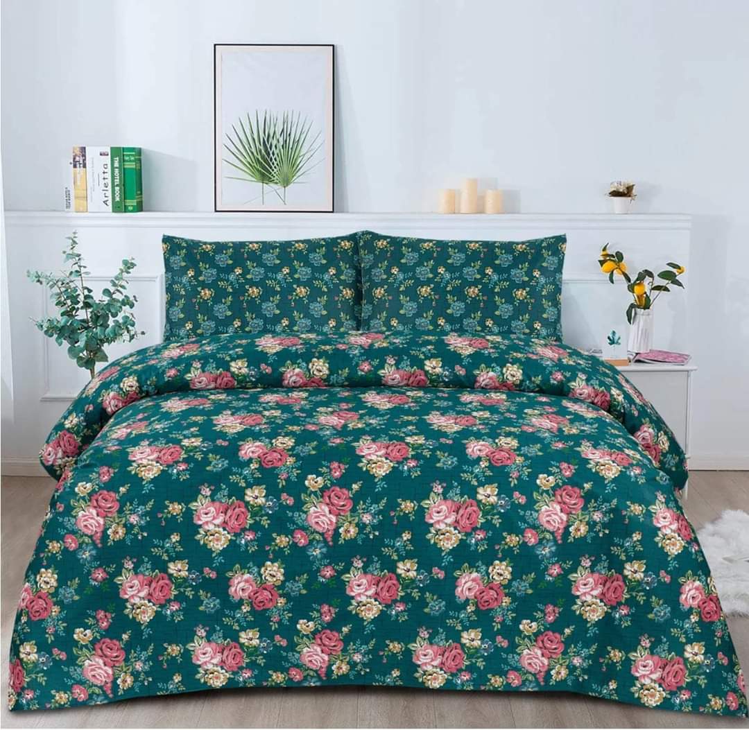 3 PCs Bedsheet King Size SM255