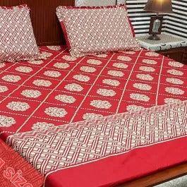 3 PCs Bedsheet King Size SM269