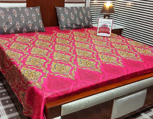 3 PCs Bedsheet King Size SM257