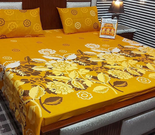 3 PCs Bedsheet King Size SM261