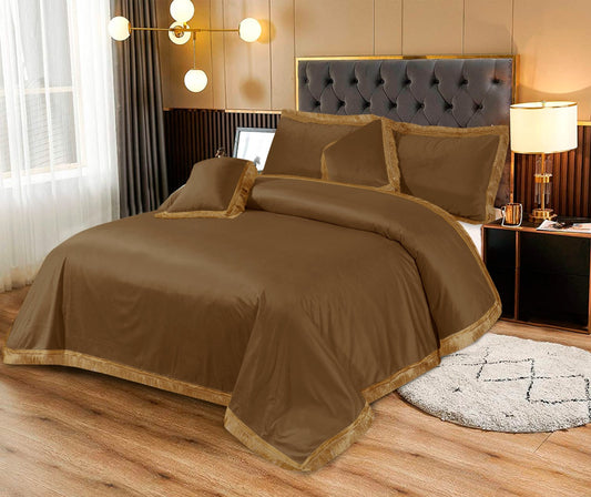 Velvet Bedsheet 5pc ds4