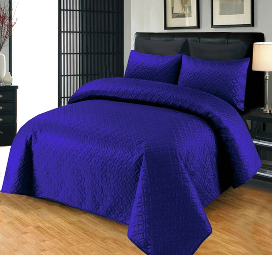 Cotton Export Quality BED SPREAD 3pcs HB-2