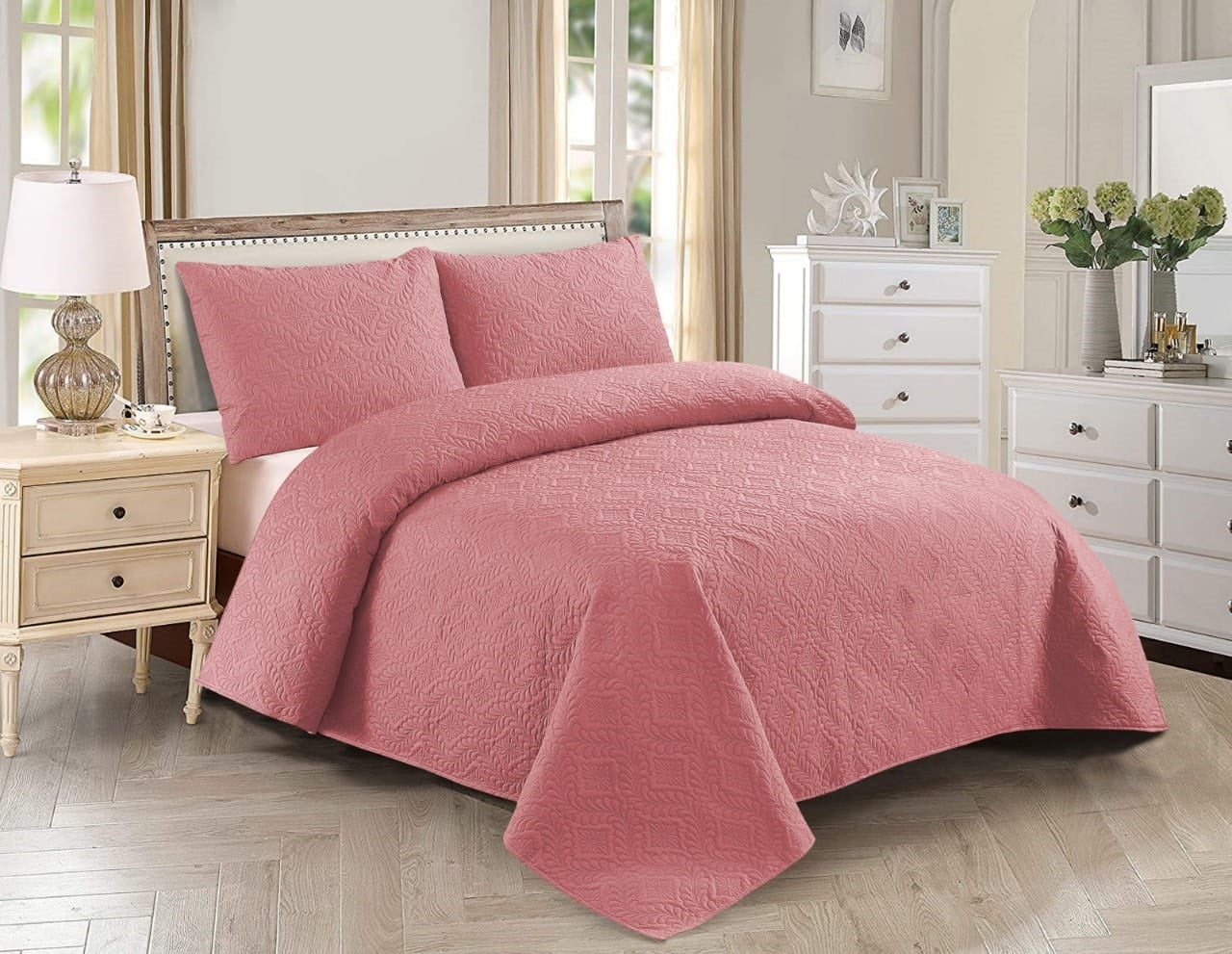 Cotton Export Quality BED SPREAD 3pcs HB-9