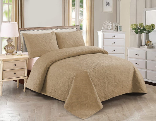 Cotton Export Quality BED SPREAD 3pcs HB-10