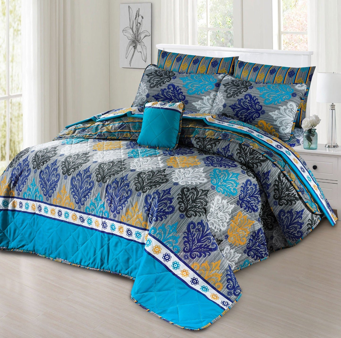 7PC COMFORTER SET