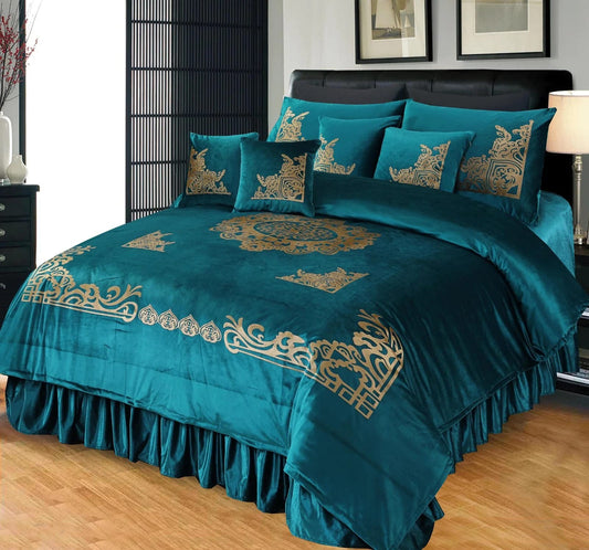 Bridal Bedsheet set 9pcs HB-032